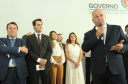 O governador Carlos Massa Ratinho Junior deu posse, em cerimônia no Palácio Iguaçu, ao secretário de Estado do Desenvolvimento Sustentável e Turismo, Marcio Nunes, e aos presidentes das autarquias vinculadas à pasta. Foram empossados os presidentes do Instituto Água e Terra, Everton Souza; do Simepar, Eduardo Alvin; da Paraná Desenvolvimento, Eduardo Bekin; e da Paraná Turismo, João Jacob Mehl. - Curitiba, 12/02/2019 - Foto: Rodrigo Félix Leal/ANPr