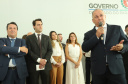 O governador Carlos Massa Ratinho Junior  deu posse, em cerimônia no Palácio Iguaçu, ao secretário de Estado do Desenvolvimento Sustentável e Turismo, Marcio Nunes, e aos presidentes das autarquias vinculadas à pasta. Foram empossados os presidentes do Instituto Água e Terra, Everton Souza; do Simepar, Eduardo Alvin; da Paraná Desenvolvimento, Eduardo Bekin; e da Paraná Turismo, João Jacob Mehl.  -  Curitiba, 12/02/2019  -  Foto: Rodrigo Félix Leal/ANPr