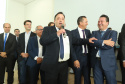 O governador Carlos Massa Ratinho Junior deu posse, em cerimônia no Palácio Iguaçu, ao secretário de Estado do Desenvolvimento Sustentável e Turismo, Marcio Nunes, e aos presidentes das autarquias vinculadas à pasta. Foram empossados os presidentes do Instituto Água e Terra, Everton Souza; do Simepar, Eduardo Alvin; da Paraná Desenvolvimento, Eduardo Bekin; e da Paraná Turismo, João Jacob Mehl. - Curitiba, 12/02/2019 - Foto: Rodrigo Félix Leal/ANPr