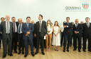 O governador Carlos Massa Ratinho Junior deu posse, em cerimônia no Palácio Iguaçu, ao secretário de Estado do Desenvolvimento Sustentável e Turismo, Marcio Nunes, e aos presidentes das autarquias vinculadas à pasta. Foram empossados os presidentes do Instituto Água e Terra, Everton Souza; do Simepar, Eduardo Alvin; da Paraná Desenvolvimento, Eduardo Bekin; e da Paraná Turismo, João Jacob Mehl. - Curitiba, 12/02/2019 - Foto: Rodrigo Félix Leal/ANPr