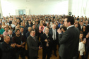 O governador Carlos Massa Ratinho Junior deu posse, em cerimônia no Palácio Iguaçu, ao secretário de Estado do Desenvolvimento Sustentável e Turismo, Marcio Nunes, e aos presidentes das autarquias vinculadas à pasta. Foram empossados os presidentes do Instituto Água e Terra, Everton Souza; do Simepar, Eduardo Alvin; da Paraná Desenvolvimento, Eduardo Bekin; e da Paraná Turismo, João Jacob Mehl. - Curitiba, 12/02/2019 - Foto: Rodrigo Félix Leal/ANPr