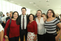 O governador Carlos Massa Ratinho Junior deu posse, em cerimônia no Palácio Iguaçu, ao secretário de Estado do Desenvolvimento Sustentável e Turismo, Marcio Nunes, e aos presidentes das autarquias vinculadas à pasta. Foram empossados os presidentes do Instituto Água e Terra, Everton Souza; do Simepar, Eduardo Alvin; da Paraná Desenvolvimento, Eduardo Bekin; e da Paraná Turismo, João Jacob Mehl. - Curitiba, 12/02/2019 - Foto: Rodrigo Félix Leal/ANPr