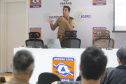 Defesa Civil - Equipe que trabalhou no desastre de Brumadinho, MG. Na foto: cap. Gomes.Curitiba, 13-02-19.Foto: Arnaldo Alves / ANPr.