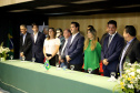 Governador Carlos Massa Ratinho Júnior dá posse ao secretário do Desenvolvimento Urbano e de Obras Públicas, João Carlos Ortega  -  Curitiba, 14/02/2019  -  Foto: José Fernando Ogura/ANPr