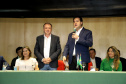 Governador Carlos Massa Ratinho Júnior dá posse ao secretário do Desenvolvimento Urbano e de Obras Públicas, João Carlos Ortega  -  Curitiba, 14/02/2019  -  Foto: José Fernando Ogura/ANPr