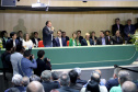 Governador Carlos Massa Ratinho Júnior dá posse ao secretário do Desenvolvimento Urbano e de Obras Públicas, João Carlos Ortega  -  Curitiba, 14/02/2019  -  Foto: José Fernando Ogura/ANPr
