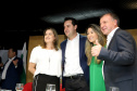 Governador Carlos Massa Ratinho Júnior dá posse ao secretário do Desenvolvimento Urbano e de Obras Públicas, João Carlos Ortega  -  Curitiba, 14/02/2019  -  Foto: José Fernando Ogura/ANPr
