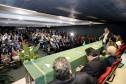 Governador Carlos Massa Ratinho Júnior dá posse ao secretário do Desenvolvimento Urbano e de Obras Públicas, João Carlos Ortega  -  Curitiba, 14/02/2019  -  Foto: José Fernando Ogura/ANPr