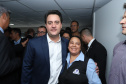 Governador Carlos Massa Ratinho Júnior dá posse ao secretário do Desenvolvimento Urbano e de Obras Públicas, João Carlos Ortega - Curitiba, 14/02/2019 - Foto: Rodrigo Felix Leal/ANPr