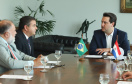 Governador Carlos Massa Ratinho Júnior recebe comitiva do Governo do Paraguai  -  Curitiba, 14/02/2019  -  Foto: Rodrigo Félix Leal/ANPr
