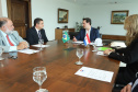 Governador Carlos Massa Ratinho Júnior recebe comitiva do Governo do Paraguai  -  Curitiba, 14/02/2019  -  Foto: Rodrigo Félix Leal/ANPr