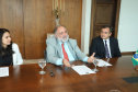 Governador Carlos Massa Ratinho Júnior recebe comitiva do Governo do Paraguai  -  Curitiba, 14/02/2019  -  Foto: Rodrigo Félix Leal/ANPr