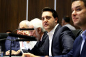 Reunião de secretariado, a pedido do governador Carlos Massa Ratinho Junior, a Controladoria Geral do Estado (GGE) editou uma resolução e solicitou a todos os secretários de Estado a divulgação das suas respectivas agendas nos portais institucionais das pastas. O objetivo é disponibilizar a ferramenta para consulta pública até o começo de março. Curitiba,19/02/2019 Foto:Jaelson Lucas / ANPr