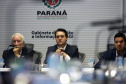 Reunião de secretariado, a pedido do governador Carlos Massa Ratinho Junior, a Controladoria Geral do Estado (GGE) editou uma resolução e solicitou a todos os secretários de Estado a divulgação das suas respectivas agendas nos portais institucionais das pastas. O objetivo é disponibilizar a ferramenta para consulta pública até o começo de março. Curitiba,19/02/2019 Foto:Jaelson Lucas / ANPr