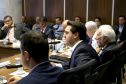 Reunião de secretariado, a pedido do governador Carlos Massa Ratinho Junior, a Controladoria Geral do Estado (GGE) editou uma resolução e solicitou a todos os secretários de Estado a divulgação das suas respectivas agendas nos portais institucionais das pastas. O objetivo é disponibilizar a ferramenta para consulta pública até o começo de março. Curitiba,19/02/2019 Foto:Jaelson Lucas / ANPr