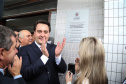 O governador Carlos Massa Ratinho Junior inaugura  a nova sede da Delegacia da Mulher e do Adolescente de São José dos Pinhais, na Região Metropolitana de Curitiba.Foto: Geraldo Bubniak/ANPr