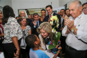O governador Carlos Massa Ratinho Junior inaugura  a nova sede da Delegacia da Mulher e do Adolescente de São José dos Pinhais, na Região Metropolitana de Curitiba.Foto: Geraldo Bubniak/ANPr