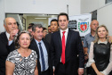 O governador Carlos Massa Ratinho Junior inaugura  a nova sede da Delegacia da Mulher e do Adolescente de São José dos Pinhais, na Região Metropolitana de Curitiba.Foto: Geraldo Bubniak/ANPr