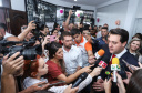 O governador Carlos Massa Ratinho Junior inaugura a nova sede da Delegacia da Mulher e do Adolescente de São José dos Pinhais, na Região Metropolitana de Curitiba.Foto: Rodrigo Felix Leal/ANPr