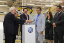 Governador Carlos Massa Ratinho Júnior participa da solenidade de comemoração de 20 anos da Volkswagen no Paraná.  -  São José dos Pinhais, 19/02/2019  -  Foto: José Fernando Ogura/ANPr