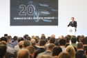Governador Carlos Massa Ratinho Júnior participa da solenidade de comemoração de 20 anos da Volkswagen no Paraná.  -  São José dos Pinhais, 19/02/2019  -  Foto: José Fernando Ogura/ANPr
