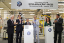 Governador Carlos Massa Ratinho Júnior participa da solenidade de comemoração de 20 anos da Volkswagen no Paraná.  -  São José dos Pinhais, 19/02/2019  -  Foto: José Fernando Ogura/ANPr