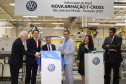 Governador Carlos Massa Ratinho Júnior participa da solenidade de comemoração de 20 anos da Volkswagen no Paraná.  -  São José dos Pinhais, 19/02/2019  -  Foto: José Fernando Ogura/ANPr
