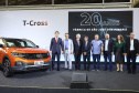 Governador Carlos Massa Ratinho Júnior participa da solenidade de comemoração de 20 anos da Volkswagen no Paraná. - São José dos Pinhais, 19/02/2019 - Foto: Rodrigo Felix Leal/ANPr
