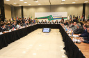 O governador Carlos Massa Ratinho Junior participou nesta quarta-feira (20), em Brasília, do Fórum de Governadores, que reuniu os chefes do Executivo dos 26 Estados e do Distrito Federal.   -  Brasília, 20/02/2019  -  Foto: Rodrigo Félix Leal/ANPr