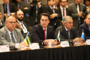 O governador Carlos Massa Ratinho Junior participou nesta quarta-feira (20), em Brasília, do Fórum de Governadores, que reuniu os chefes do Executivo dos 26 Estados e do Distrito Federal.   -  Brasília, 20/02/2019  -  Foto: Rodrigo Félix Leal/ANPr