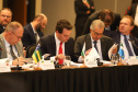 O governador Carlos Massa Ratinho Junior participou nesta quarta-feira (20), em Brasília, do Fórum de Governadores, que reuniu os chefes do Executivo dos 26 Estados e do Distrito Federal.   -  Brasília, 20/02/2019  -  Foto: Rodrigo Félix Leal/ANPr