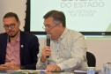 A Secretaria de Estado da Saúde em Curitiba, uma reunião para alinhamento das estratégias de controle da febre amarela. Além do Paraná, participam representantes de Santa Catarina, Rio Grande do Sul e de São Paulo, além do Ministério da Saúde e da Organização Panamericana de Saúde (Opas), com o apoio do Conselho Nacional de Secretários da Saúde. -  Curitiba, 21/02/2019  -  Foto: Divulgação SESA