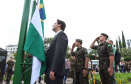 Os 74 anos da Tomada de Monte Castelo, batalha no Norte da Itália que marcou a participação da Força Expedicionária Brasileira (FEB) na Segunda Guerra Mundial, foram lembrados nesta quinta-feira (21/2), em cerimônia no Museu do Expedicionário, em Curitiba. O governador Carlos Massa Ratinho Junior participou no evento, junto com quatro expedicionários e familiares dos pracinhas. - Curitiba, 21/02/2019 - Foto: Rodrigo Félix Leal/ANPr