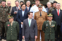 Os 74 anos da Tomada de Monte Castelo, batalha no Norte da Itália que marcou a participação da Força Expedicionária Brasileira (FEB) na Segunda Guerra Mundial, foram lembrados nesta quinta-feira (21/2), em cerimônia no Museu do Expedicionário, em Curitiba. O governador Carlos Massa Ratinho Junior participou no evento, junto com quatro expedicionários e familiares dos pracinhas. - Curitiba, 21/02/2019 - Foto: Rodrigo Félix Leal/ANPr