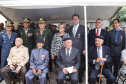Os 74 anos da Tomada de Monte Castelo, batalha no Norte da Itália que marcou a participação da Força Expedicionária Brasileira (FEB) na Segunda Guerra Mundial, foram lembrados nesta quinta-feira (21/2), em cerimônia no Museu do Expedicionário, em Curitiba. O governador Carlos Massa Ratinho Junior participou no evento, junto com quatro expedicionários e familiares dos pracinhas. - Curitiba, 21/02/2019 - Foto: Rodrigo Félix Leal/ANPr