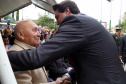 O governador Carlos Massa Ratinho Junior particip da cerimônia que comemora o 74º aniversário da tomada de Monte Castelo, na Itália, pela Força Expedicionária Brasileira, na Segunda Guerra Mundial. Foto: Gilson Abreu/ANPr