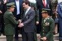 O governador Carlos Massa Ratinho Junior particip da cerimônia que comemora o 74º aniversário da tomada de Monte Castelo, na Itália, pela Força Expedicionária Brasileira, na Segunda Guerra Mundial. Foto: Gilson Abreu/ANPr