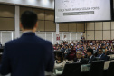 O governador Carlos Massa Ratinho Junior participa da solenidade que formaliza a Força-Tarefa Infância Segura de Prevenção e Combate a Crimes Contra a Criança, nesta quinta-feira (21) no Palácio da Justiça. Curitiba, 21/02/2019 - Foto: Geraldo Bubniak/ANPr