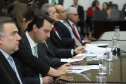 O governador Carlos Massa Ratinho Junior participa da solenidade que formaliza a Força-Tarefa Infância Segura de Prevenção e Combate a Crimes Contra a Criança, nesta quinta-feira (21) no Palácio da Justiça.    Curitiba, 21/02/2019 -  Foto:  Rodrigo Félix Leal/ANPr