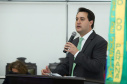 O governador Carlos Massa Ratinho Junior participa da solenidade que formaliza a Força-Tarefa Infância Segura de Prevenção e Combate a Crimes Contra a Criança, nesta quinta-feira (21) no Palácio da Justiça.    Curitiba, 21/02/2019 -  Foto:  Rodrigo Félix Leal/ANPr