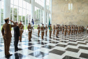 O governador Carlos Massa Ratinho Junior recebe o  Embaixador da República da Tunísia no Brasil  Mohamed Hedi Soltani e o primeiro Secretário Amine Sayeb, nesta quinta-feira (21) no Palácio Iguaçu.    Curitiba, 21/02/2019 -  Foto: Geraldo Bubniak/ANPr