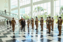 O governador Carlos Massa Ratinho Junior recebe o  Embaixador da República da Tunísia no Brasil  Mohamed Hedi Soltani e o primeiro Secretário Amine Sayeb, nesta quinta-feira (21) no Palácio Iguaçu.    Curitiba, 21/02/2019 -  Foto: Geraldo Bubniak/ANPr