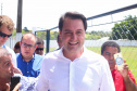 Governador Carlos Massa Ratinho Júnior participa da posse da diretoria da Associação dos Municípios do Norte Pioneiro (Amunorp), em Pinhalão, no Clube Aerp. - Pinhalão 22/02/2019 - Foto: Rodrigo Félix Leal/ANPr