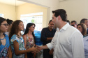 Governador Carlos Massa Ratinho Júnior participa da posse da diretoria da Associação dos Municípios do Norte Pioneiro (Amunorp), em Pinhalão, no Clube Aerp. - Pinhalão 22/02/2019 - Foto: Rodrigo Félix Leal/ANPr