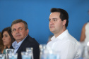Governador Carlos Massa Ratinho Júnior participa da posse da diretoria da Associação dos Municípios do Norte Pioneiro (Amunorp), em Pinhalão, no Clube Aerp. - Pinhalão 22/02/2019 - Foto: Rodrigo Félix Leal/ANPr