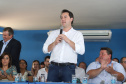 Governador Carlos Massa Ratinho Júnior participa da posse da diretoria da Associação dos Municípios do Norte Pioneiro (Amunorp), em Pinhalão, no Clube Aerp. - Pinhalão 22/02/2019 - Foto: Rodrigo Félix Leal/ANPr