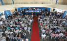 Governador Carlos Massa Ratinho Júnior participa da posse da diretoria da Associação dos Municípios do Norte Pioneiro (Amunorp), em Pinhalão, no Clube Aerp. - Pinhalão 22/02/2019 - Foto: Rodrigo Félix Leal/ANPr
