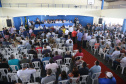 Governador Carlos Massa Ratinho Júnior participa da posse da nova diretoria da Associação dos Municípios do Norte Pioneiro (Amunorpi). O prefeito de Pinhalão, Sérgio Rodrigues é o presidente da Associação.  -  Pinhalão, 22/01/2019  -  Foto: Jaelson Lucas/ANPr