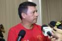 o coordenador da Operação Verão pelo Corpo de Bombeiros e comandante do 8º Grupamento de Bombeiros, tenente-coronel Gerson Gross.Foto: Soldado Amanda Morais