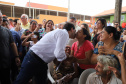 Quarenta e nove famílias de Florestópolis, município da região Norte do Paraná, concretizaram nesta sexta-feira (22) o sonho da casa própria. Elas vão morar no Residencial José Alves dos Santos, inaugurado pelo governador Carlos Massa Ratinho Junior, pelo presidente da Companhia de Habitação do Paraná (Cohapar), Jorge Lange, e o prefeito Nelson Correia Junior. - Florestópolis, 22/01/2019 - Foto: José Fernando Ogura/ANPr